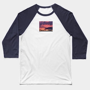 Brilliant desert sunset Baseball T-Shirt
